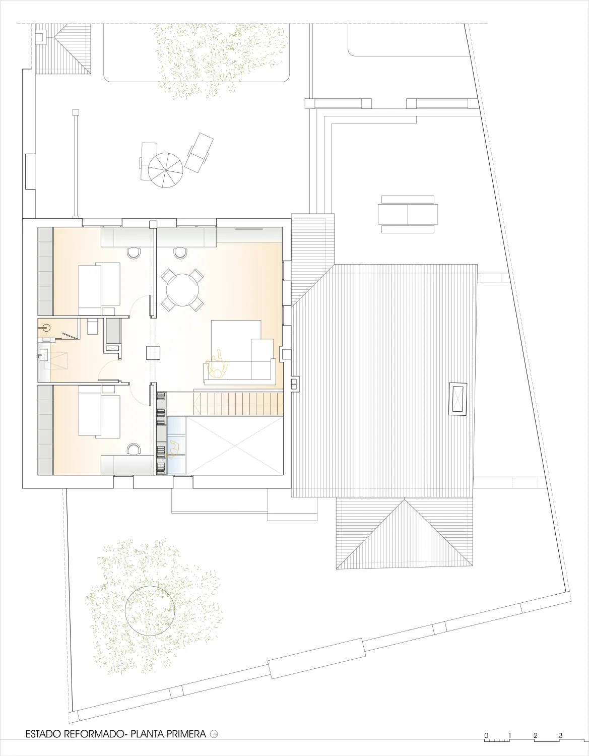 conesafrancharquitectos planta primera rocafort