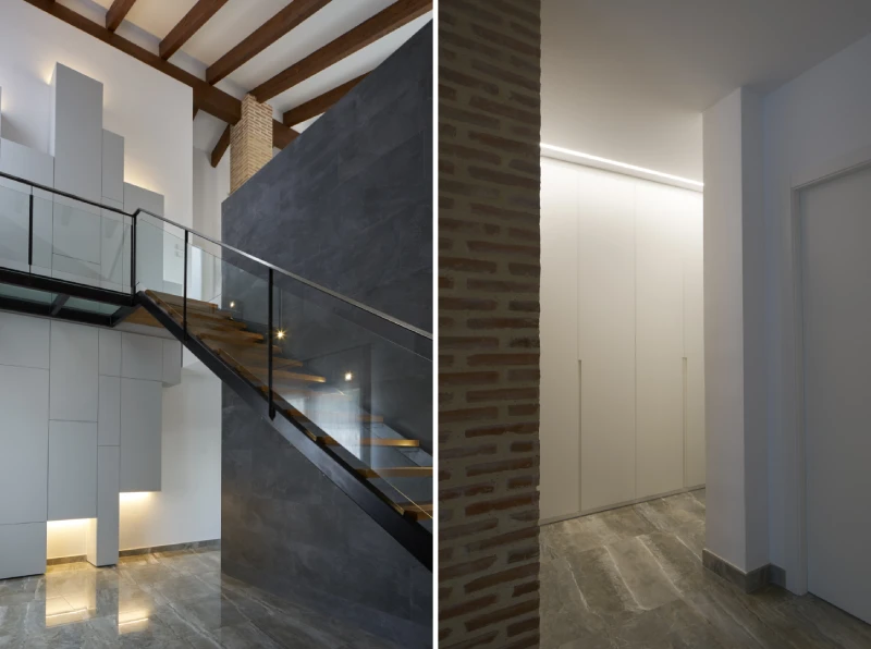 Estancias de viviendas con proyecto de iluminación