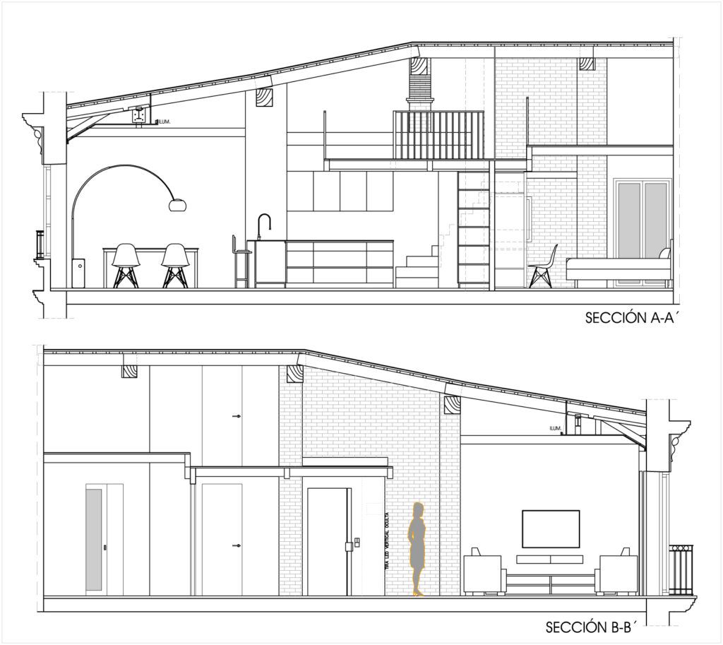 Casa junto al Mercado Central 21 conesafranch reformado casamercado seccion altillo